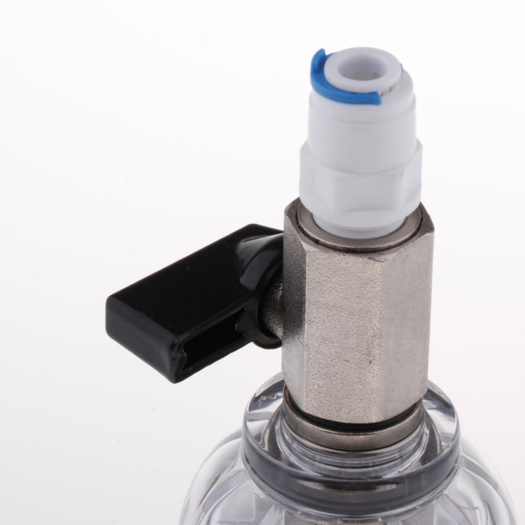 Water Prefilter System Reusable Spin Down Sediment Filter For Home Kitchen