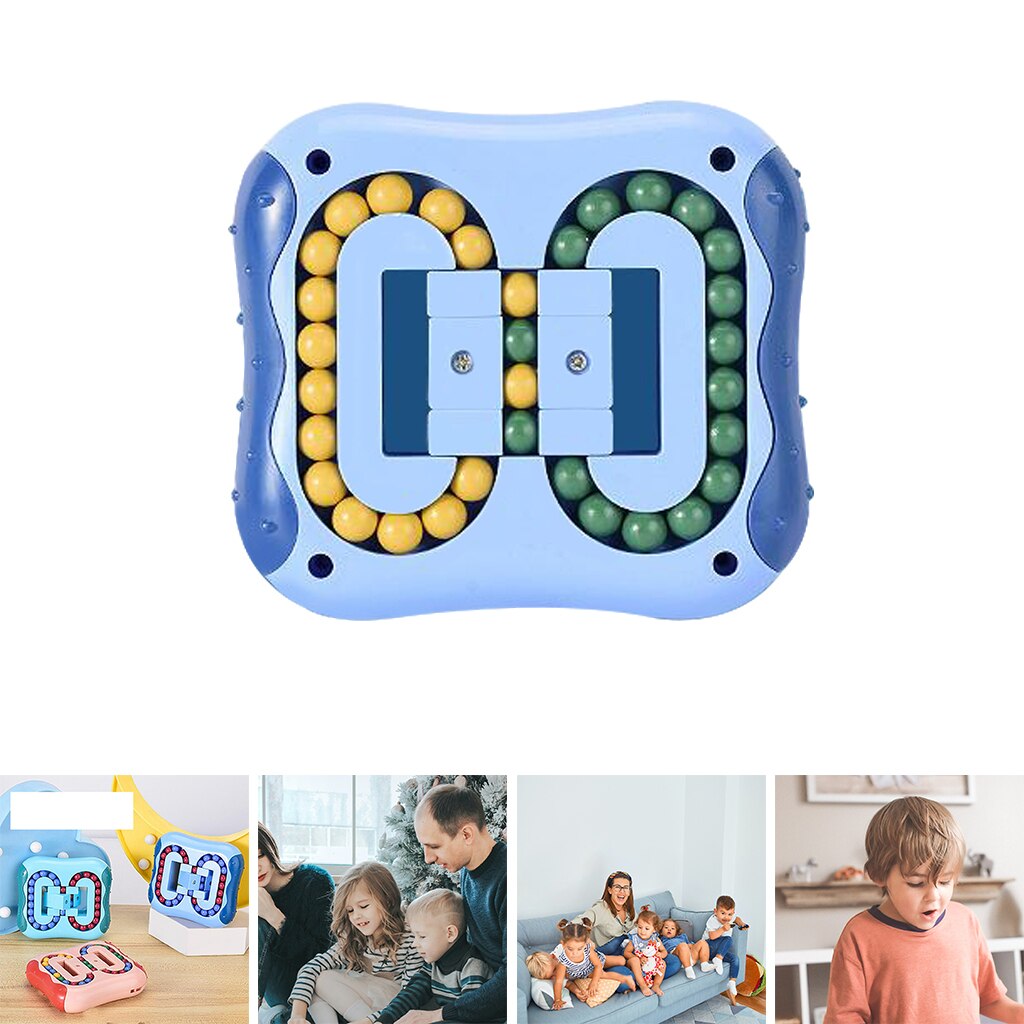 Bean Vingertop Cube Voor Volwassenen Kids Decompressie Educatief Speelgoed