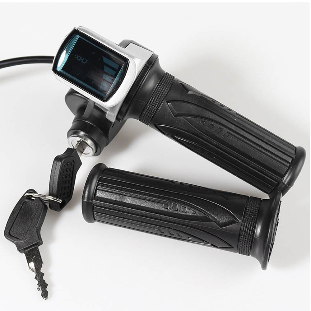 Ridstar Q20 Electric Bike Throttle 48v Accelerator Electric Scooter for Ridstar Q20 Handlebar with Light Emitting Diode Display: Default Title