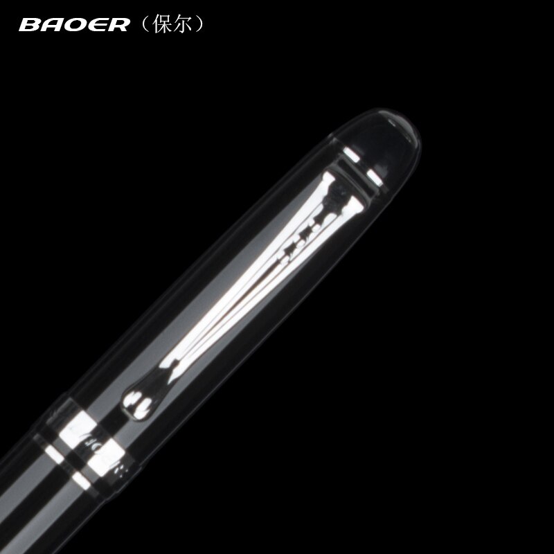 Baoer Inkt Pen Metalen Vulpen Potlood Doos luxe school Kantoorbenodigdheden luxe Schrijven Leuke pennen