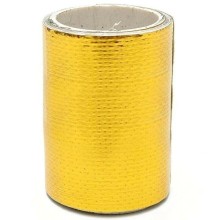 Air Intake Heat Shield Wrap Tape Car Exhaust Exhaust Tape Fiberglass Foil Tape Gold Heat Insulation Sealed