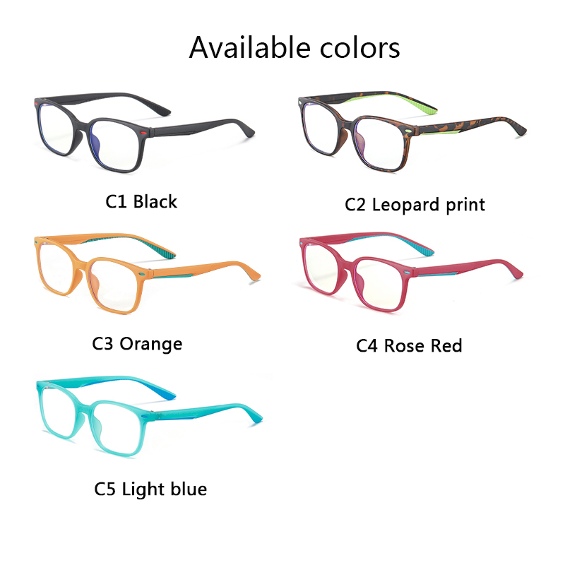 AIMISUV Blau Licht Blockieren Gläser Für Junge Mädchen Optische Gläser Rahmen 2022 Anti Blendung Computer Brillen Art UV400
