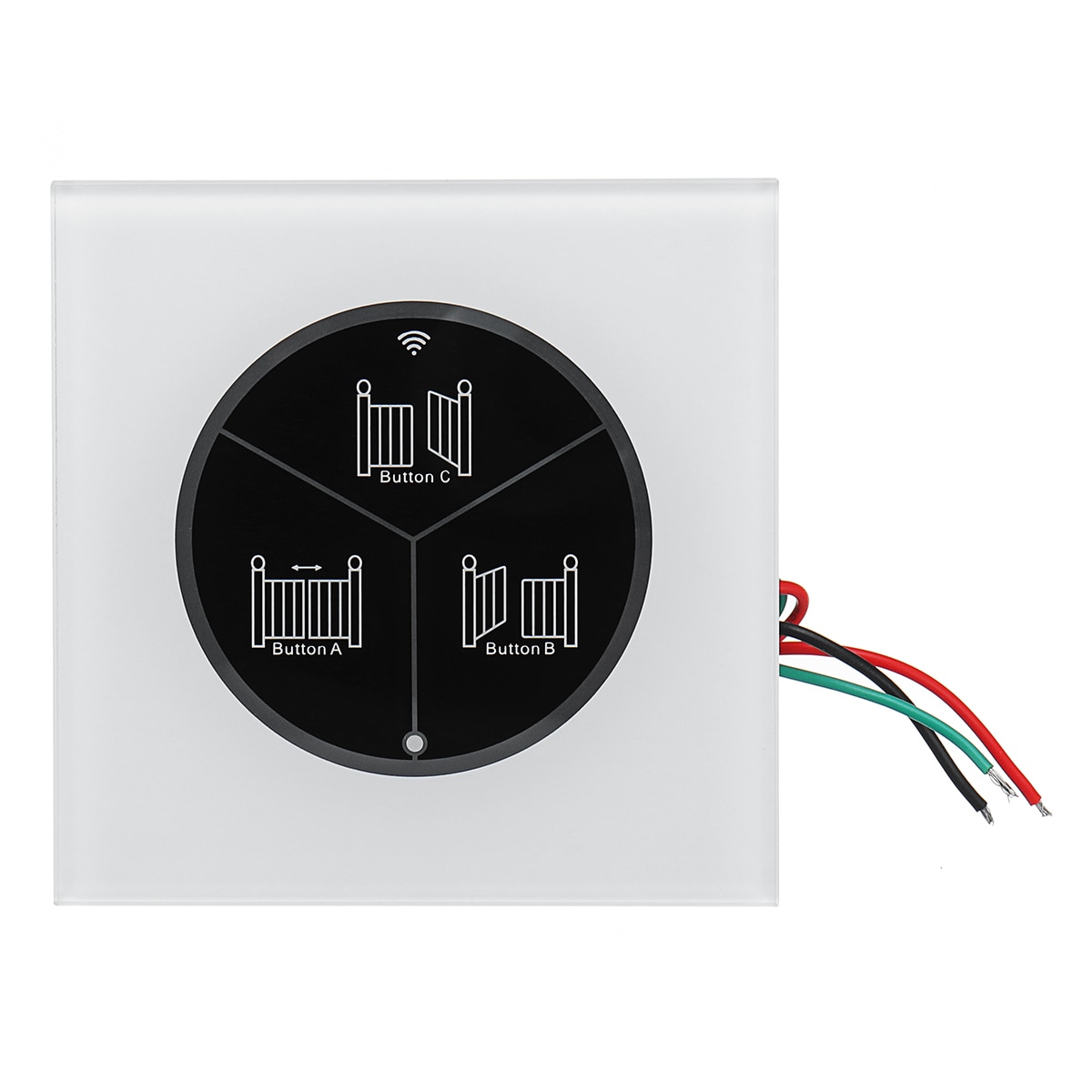 Moteur Porte De Garage Contrôleur Récepteur Universel 433Mhz, Relais DC 12-24V DC 2CH, Ouvre-porte De Garage, Transmetteur RF 433 Mhz 30 Lumière Garage Sans électricité