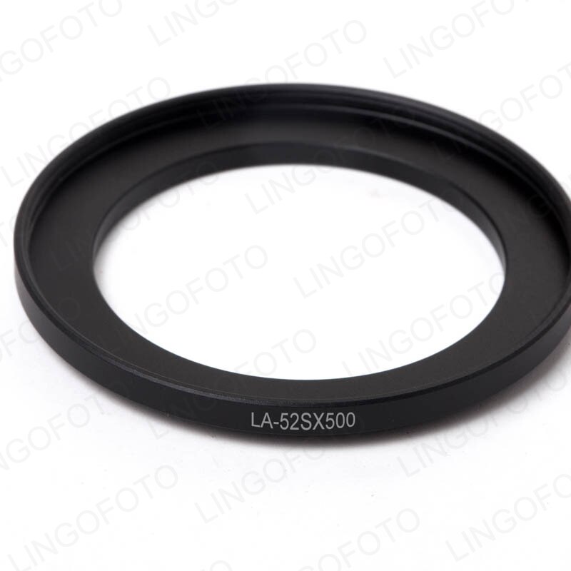 Ll1607 LA-52SX500 52mm uv cpl nd filtro lente adaptador anel para canon sx500 é