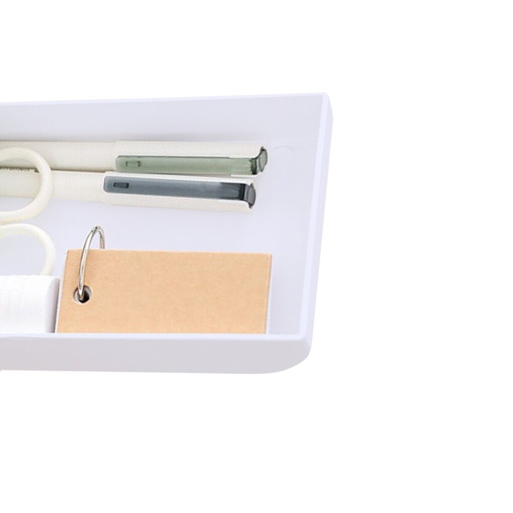 Under Desk Drawer Home Office Under Table Organized Holder Case ABS Plastic Storage Tray