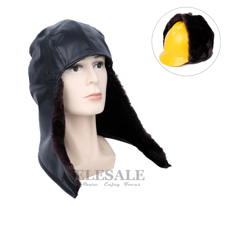 Thermal Fleece Liner For Hard Safety Cap Work Safety Helmet Winter Warm Hat For Work Site Wear Head Protection