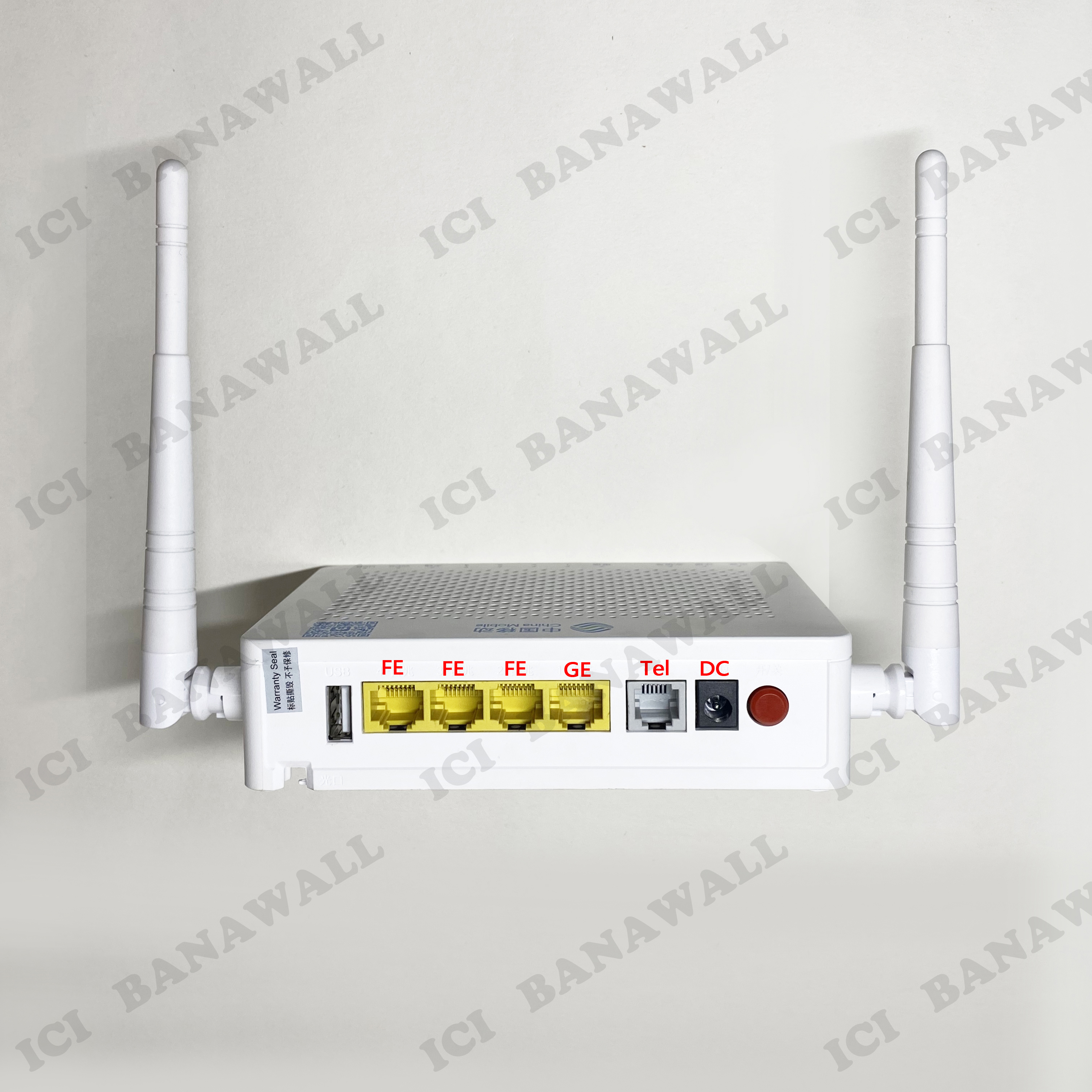 Original F663NV3A 1GE+3FE+1POTS 2.4G WIFI GPON ONU ONT ac 2 antenas GPON Router