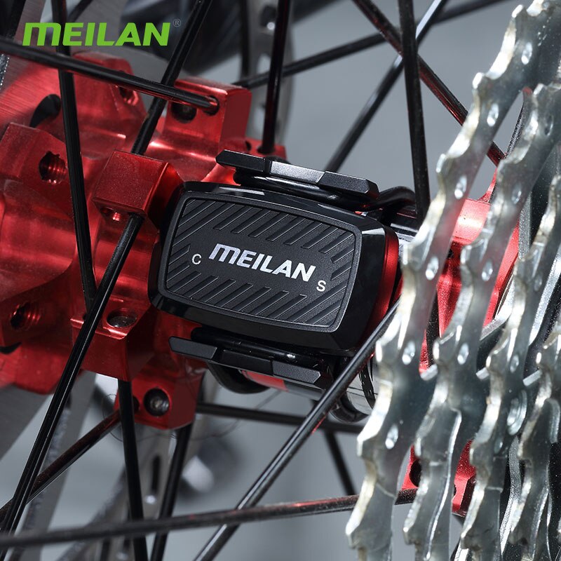 Meilan C1 Bicycle Cadence Speedometer Sensor Cycling Bluetooth4.0/ ANT+ Indoor Spinning Cadence Training C3