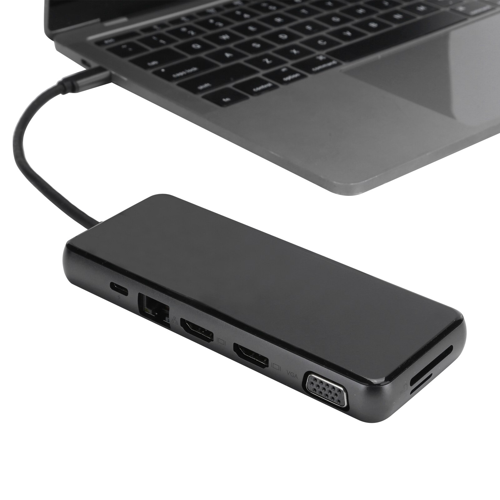 Hub Docking Station 12 in 1 Laptop Docking Station Type‑C 3.0 to Dual MST Triple Display Adapter USB 3.0 Docking Station