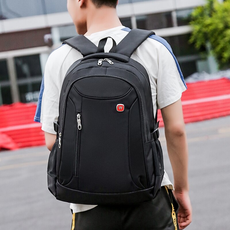 Laptop Backpack Men Backpack Travel Bagpack School Bags For Teenage Boys Large Capacity black backbag Mochila