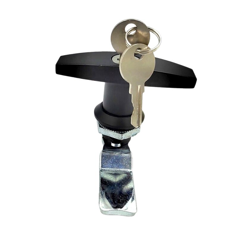 Cylindre De Serrure Avec Clés - Pour Boîte à Outils, Camion, Remorque, Armoire - Acier Inoxydable Et Laiton - 10