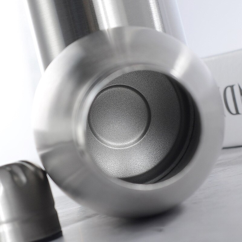 1000ml Sports Stainless Steel Water Bottle Single Wall Cold Water Cola Bottle Insulated Vacuum Flask for Kids School