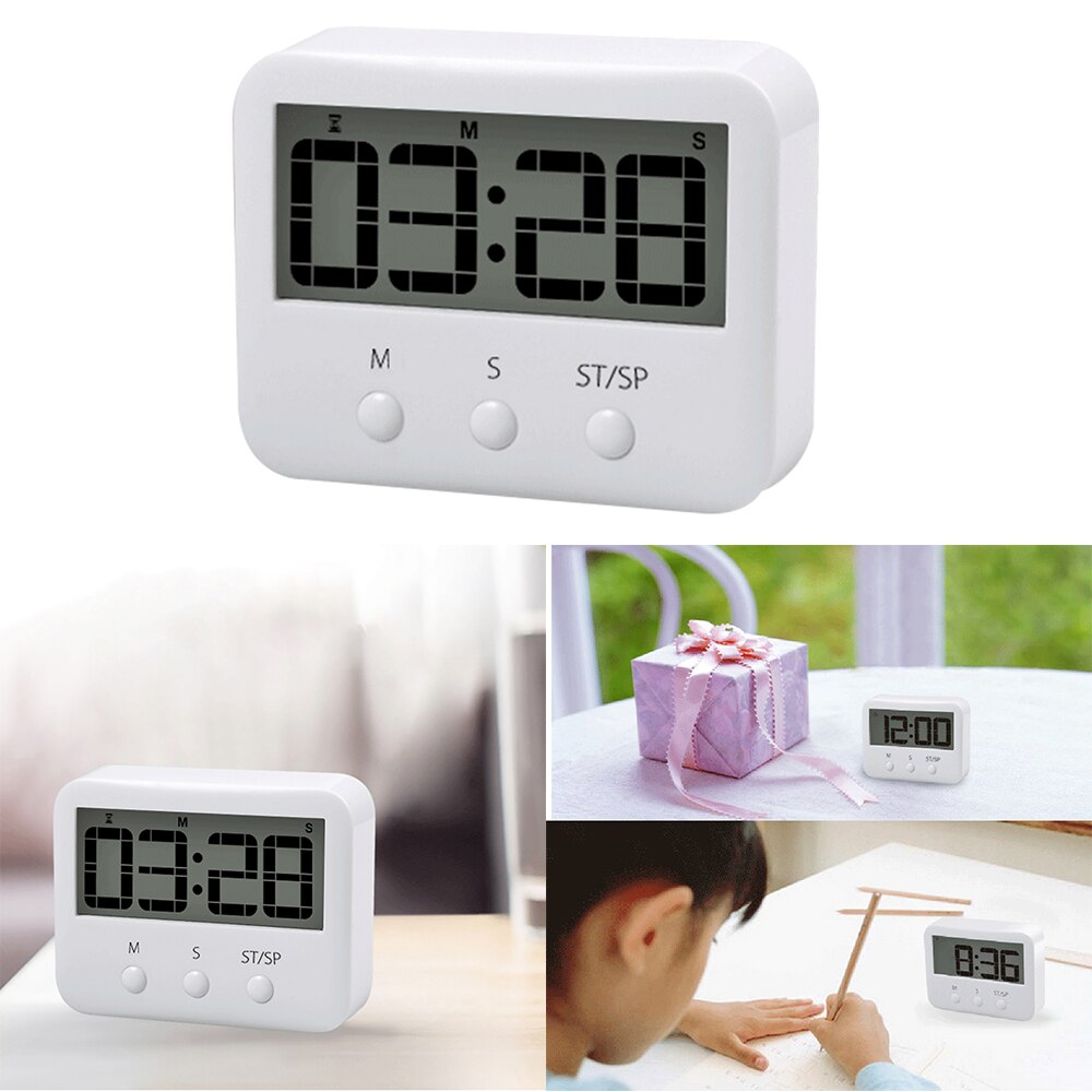 Kitchen 2 In 1 Timer Digital Kitchen Timer Magnetic Electronic Timer And Stopwatch Sounding Alarm