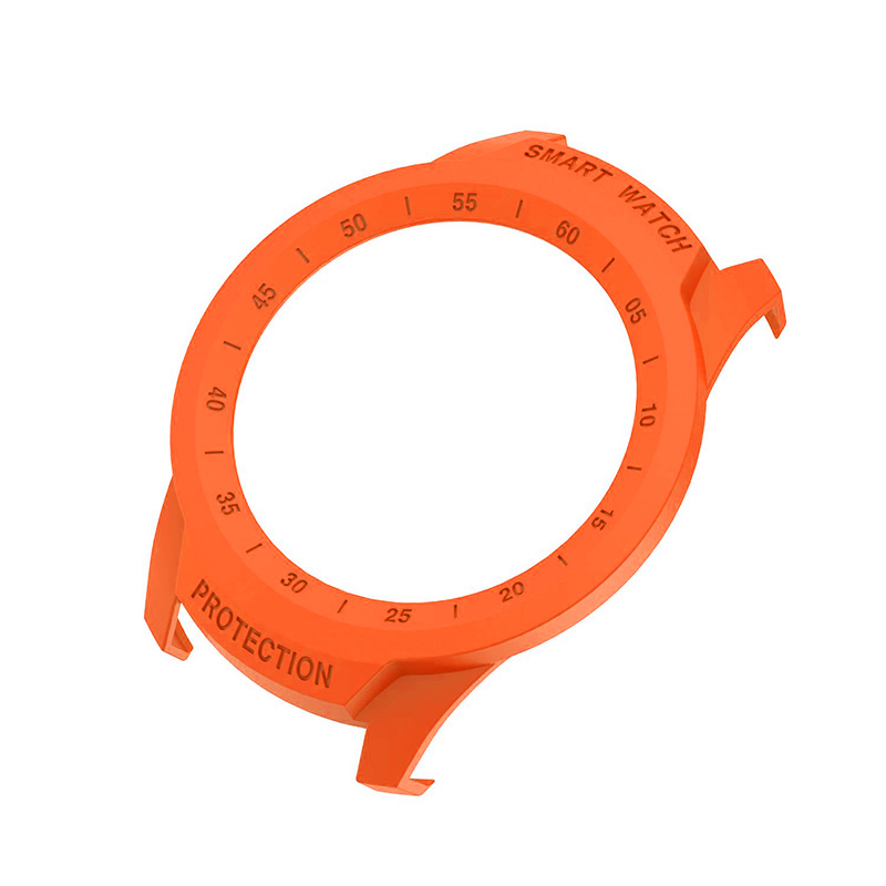 Para ticwatch pro Smart Watch funda de protección antiarañazos SIKAI funda protectora de plástico resistente ultraligera multicolor: Orange only cover