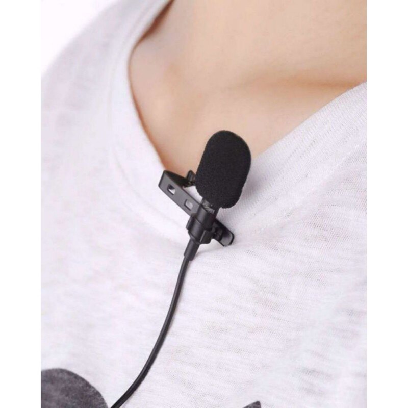 Professionele Voor Telefoon Draagbare Mini Stereo HiFi Geluidskwaliteit Condensator Microfoon Clip Revers Mic