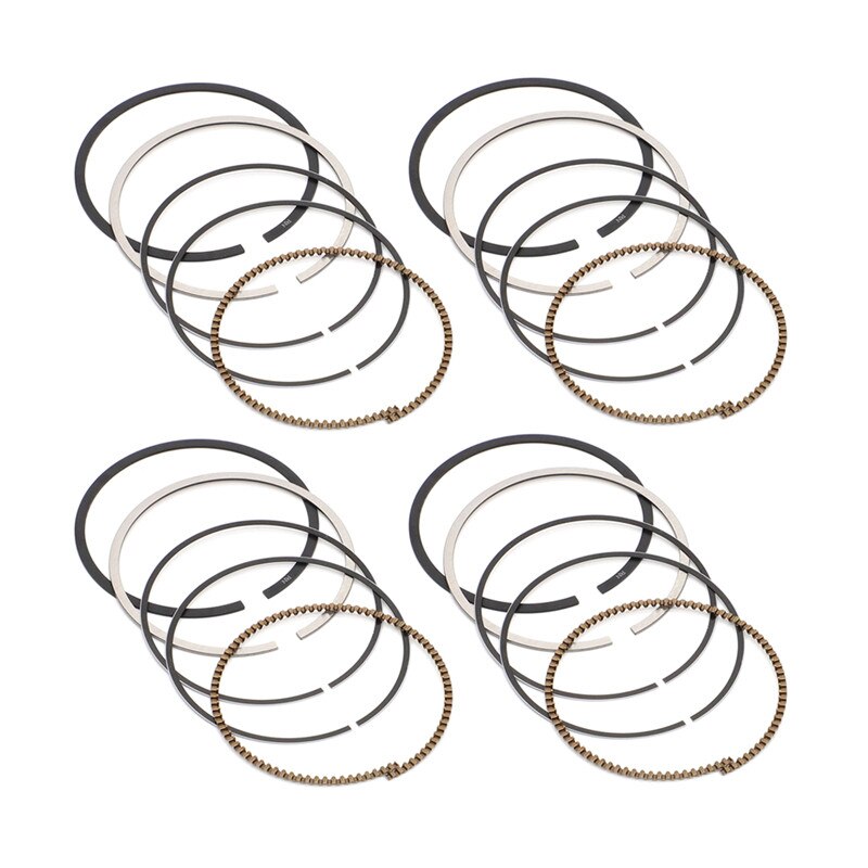 STD Bore Size 57.5mm For Kawasaki ZZR400 ZZR 400 1992-2003 ZRX400 ZRX 400 I II III Motorcycle Engine Parts Piston ring 4 Pieces