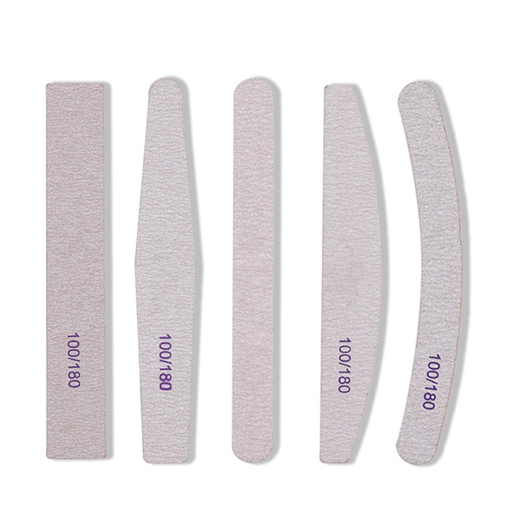 DIY Nail Tips Polishing Remover Kits Nail File Waterproof Durable Home Salon Nail Buffer for Nail Grinding/Polishing