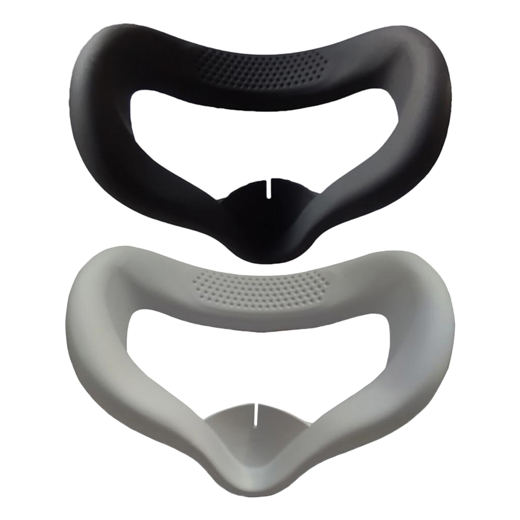 Silikon-augenpolsterabdeckung für vr-gaming-headsets, halterung für quest 2