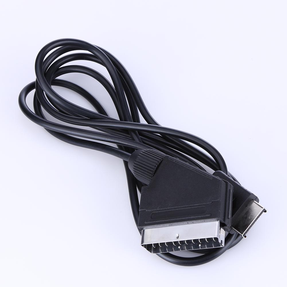 1,8 m RGB SCART Kabel TV AV Blei Kabel Draht Spielen Zubehör Linie für Playstation PS1 PS2 PS3 Spiel Konsole