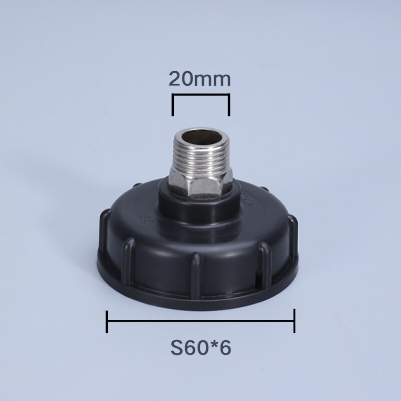 Thicken 1000L IBC Tank Adapter 304 Stainless Steel Fitting Reducer Fittings Home Garden Switch Tool: 2