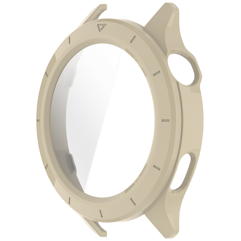 Sport Full 2 in 1 Protective Case For Xiaomi Watch S4 Watch Case With Tempered Glass PC Watchcase For Xiaomi Watch S4 eSIM: XS / Silver