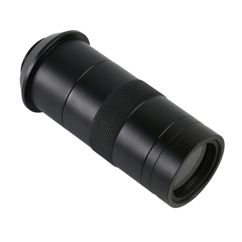 130X 100X Adjustable Zoom C Mount Lens Glass Magnification Eyepiece For VGA HDMI USB CCD CMOS Industry Video Microscope Camera