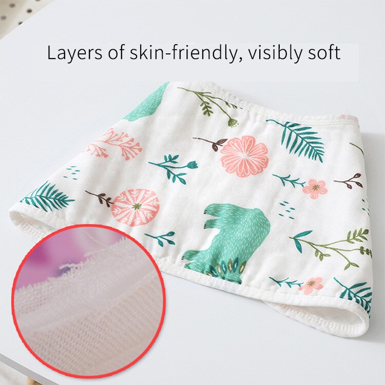 Elinfant 4 Teile/satz 6 Schichten 100% Baumwolle Musselin Multifunktionale Handtuch Spucktücher Für Neugeborenen Baby Bauch Geschmack, pflege Handtuch, Etc.