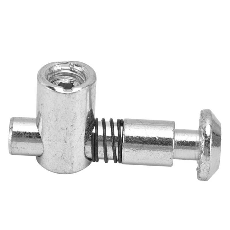 Slot Connectors Fixed M4 EU Standard 4040 Profile Connector Inner Connection Carbon Steel Galvanized for Aluminium Profiles