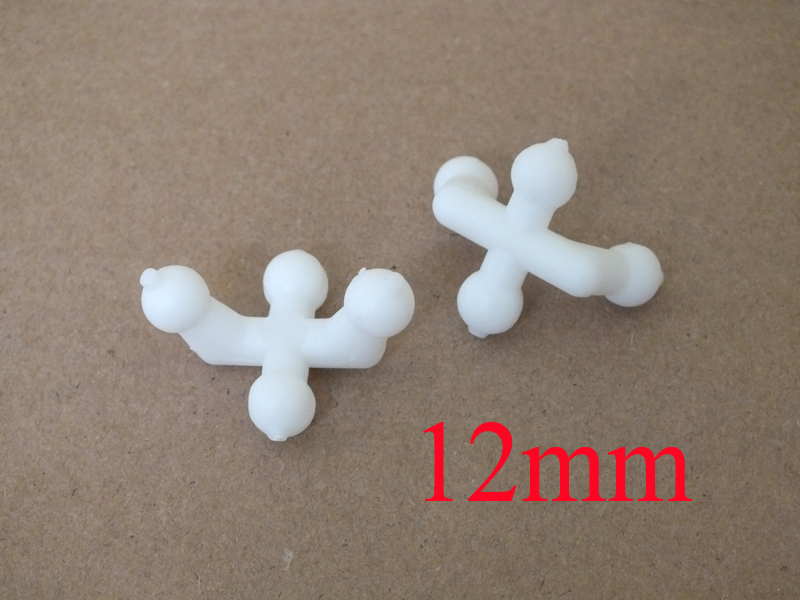 Conector de Unión skelton en forma de cruz, apto para 9,5/12/14/16mm/21mm/25,5mm, junta de esqueleto de juguete a granel.: 30pcs 12MM --4