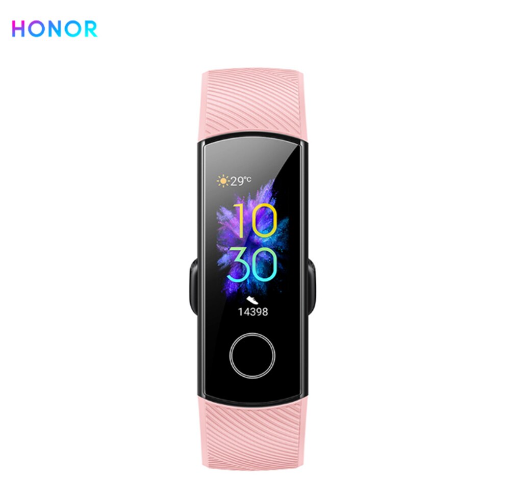 Original Huawei Honor Band 5 Fitness Smart Bracelet Heart Rate Monitoring 5ATM Waterproof Swim Bluetooth 4.2 Smart Wristwatch