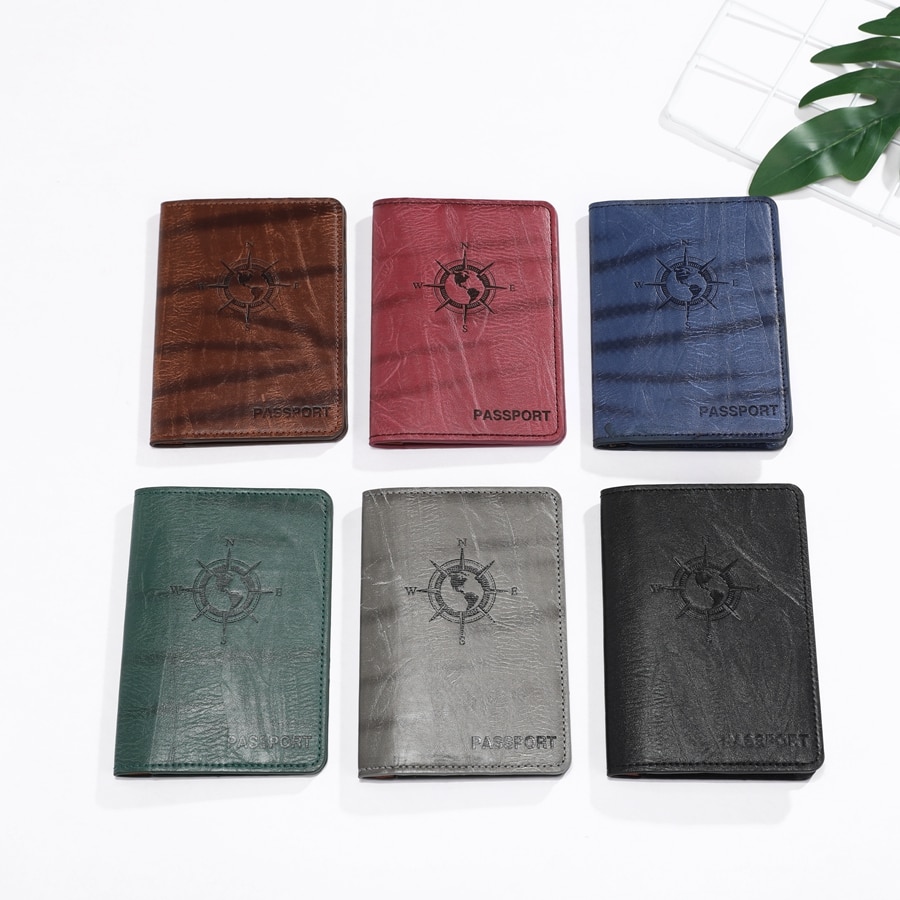 Zoukane-funda de viaje para pasaporte y tarjetas, nueva carcasa, tarjetero de viaje para hombre y mujer, portatarjetas de viaje CH07