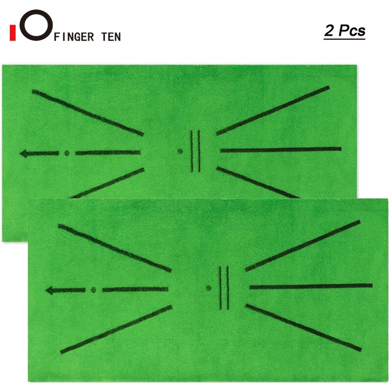 30X60 Cm Impact Golf Training Mat Voor Swing Detectie Batting Achtertuin Praktijk Raken Matten Indoor Apparatuur: 2 Pc