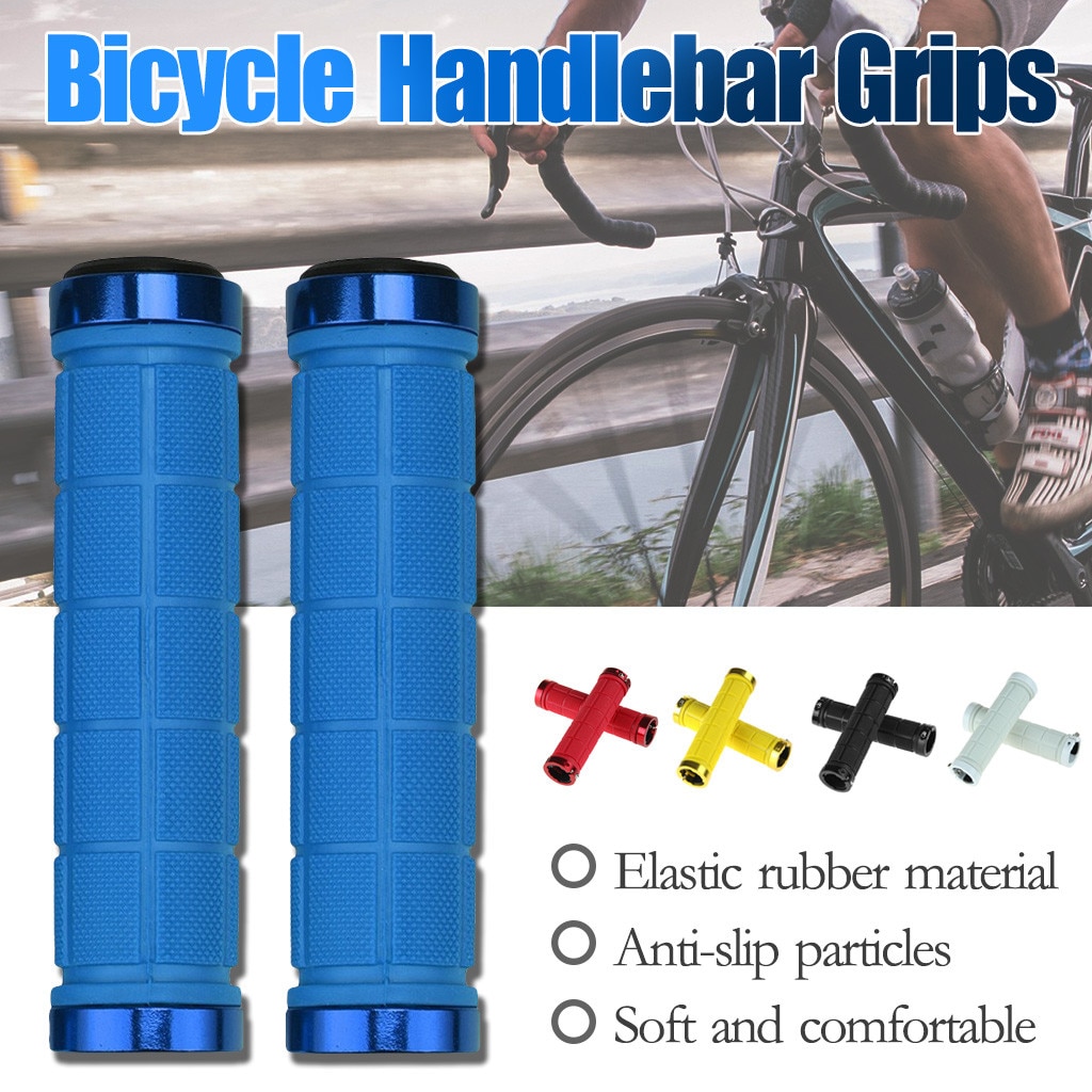 Gummi Fahrrad Lenker Griffe Abdeckung MTB Berg Fahrrad Griffe Anti-skid Fahrräder Bar Griffe Fixed Gear Fahrrad Lenker Teile #2