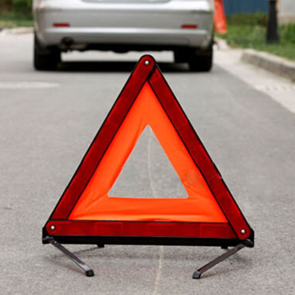 Foldable Car Triangle For Van Emergency Reflective Breakdown Sign Warning