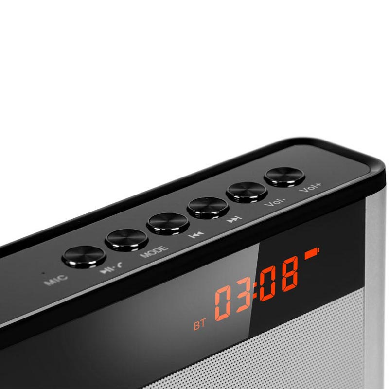 Junke Hifi Stereo Bluetooth Speaker Draagbare Draadloze Super Bass Dual Klankkast Met Mic Tf Fm Radio Aux Inout Usb tf P2 Kolom