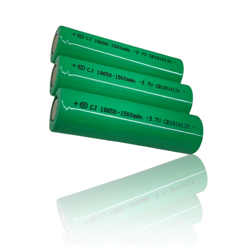Capacity 3.7V 1500mAH 18650 Lithium Ion Rechargeable Battery, Suitable for Various Electronic Products