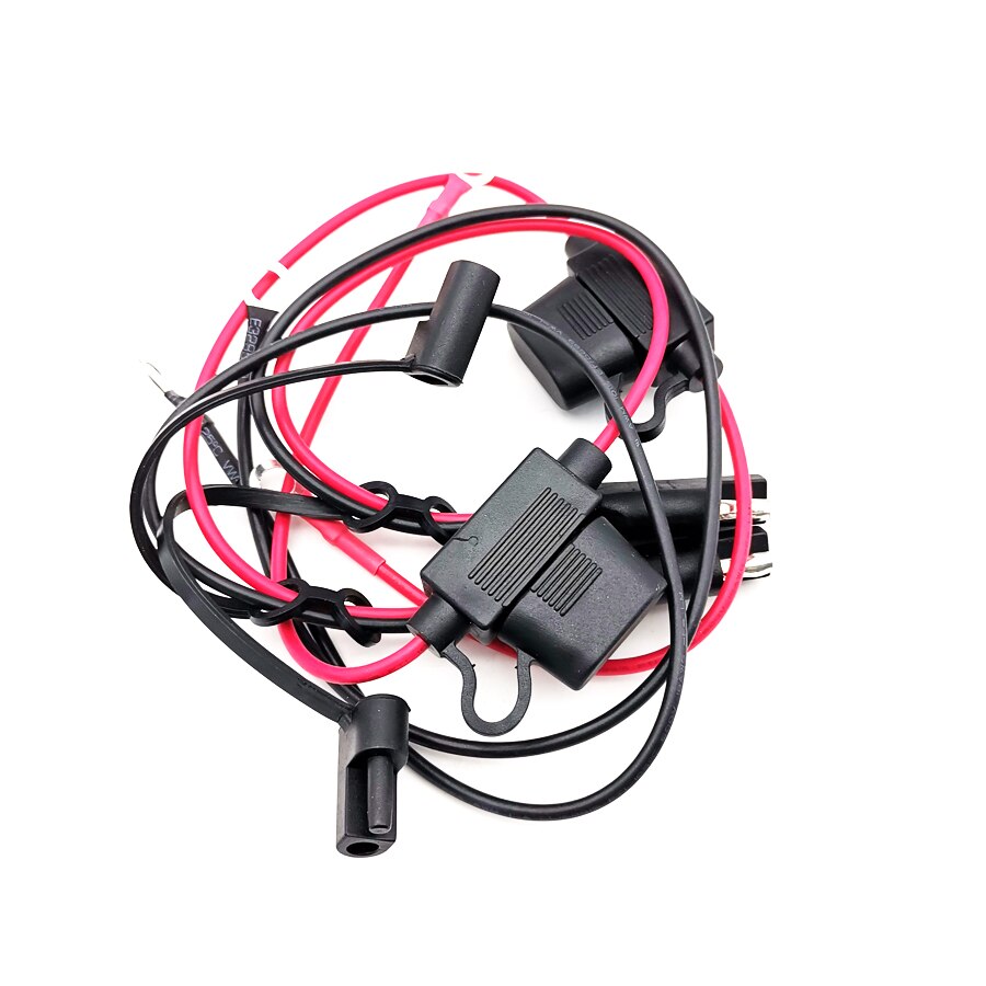 2pcs/lot Motorcycle Battery Charger Terminal To SAE Quick Disconnect Cable 12V