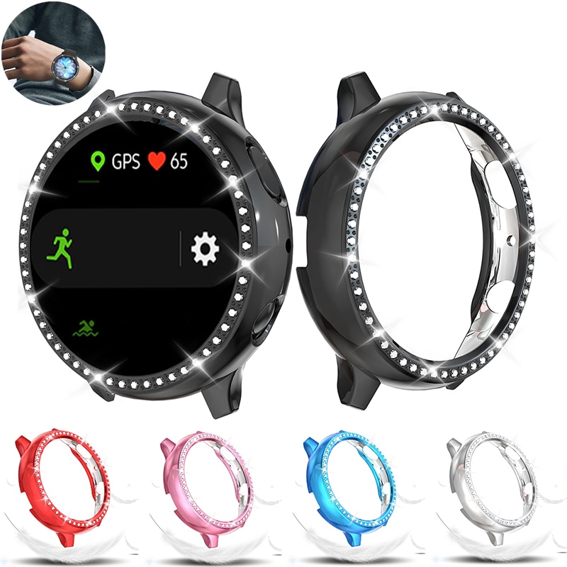 Screenprotector voor samsung galaxy watch active 2, ultradunne zachte siliconen volledige beschermhoes voor galaxy active 40/44mm