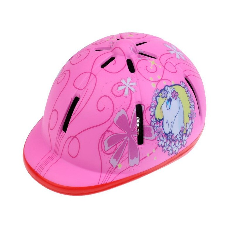 Børn børn justerbar ridning hat / hjelm hoved beskyttelsesudstyr - sne pink