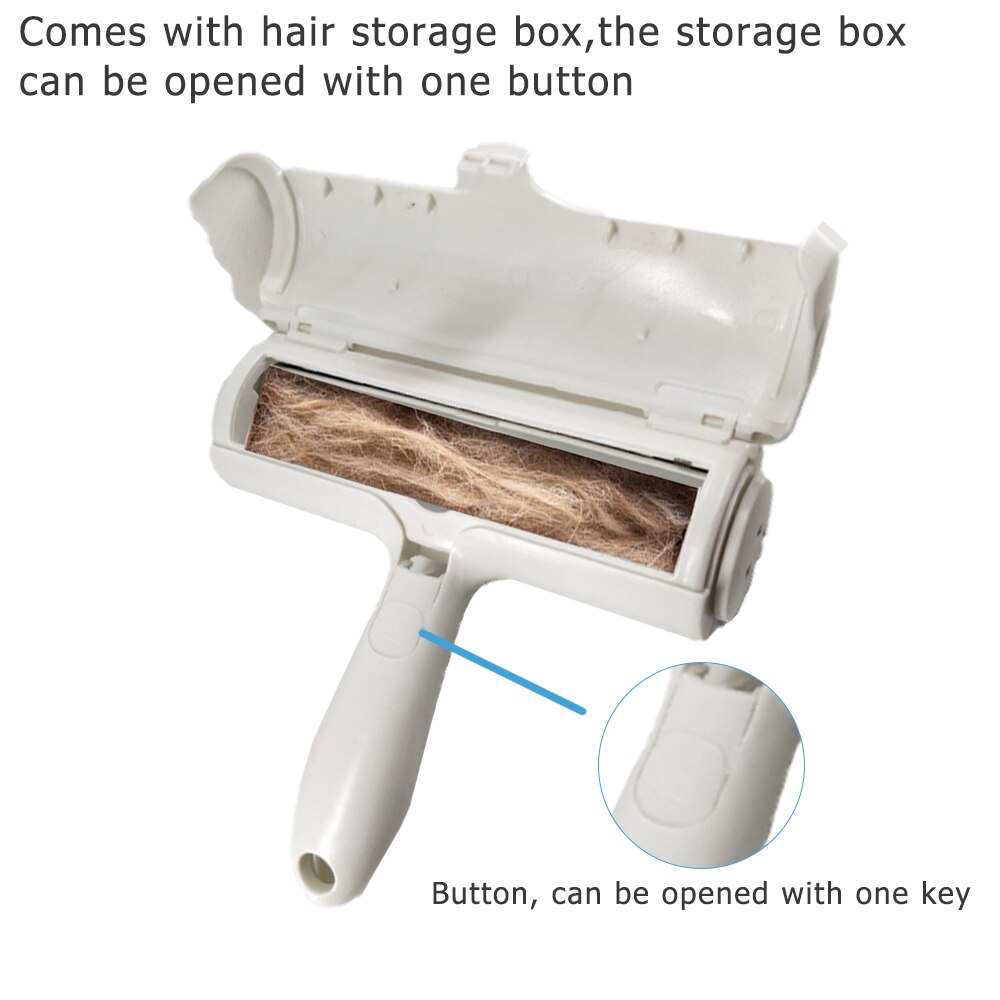 2-Way Verwijderen Huisdier Haar Roller Hond Haar Remover Borstel Steken Roller Kat Lint Borstel Tapijt Kleding Cleaner borstels