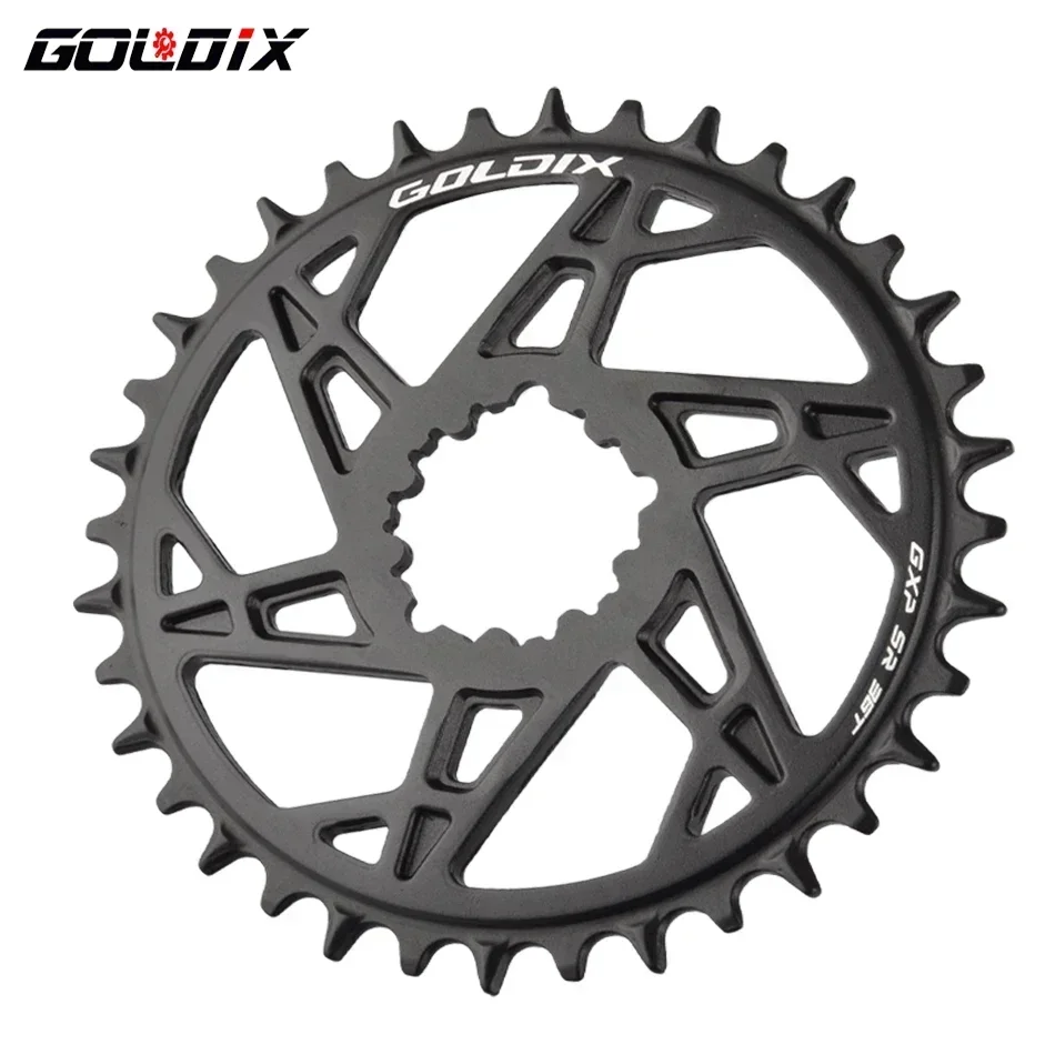 GOLDIX MTB Bicycle Chainring 32/34/36/38/40T Wide Narrow Chainwheel Direct Mount Crown for 3 Bolt Crankset