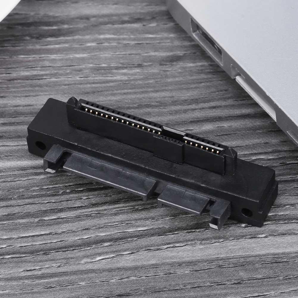 90 Degree Angle 22Pin SATA Male to 22Pin SAS Female Port Extension Converter Adapter SAS Hard Disk Drive SATA HDD to SAS port