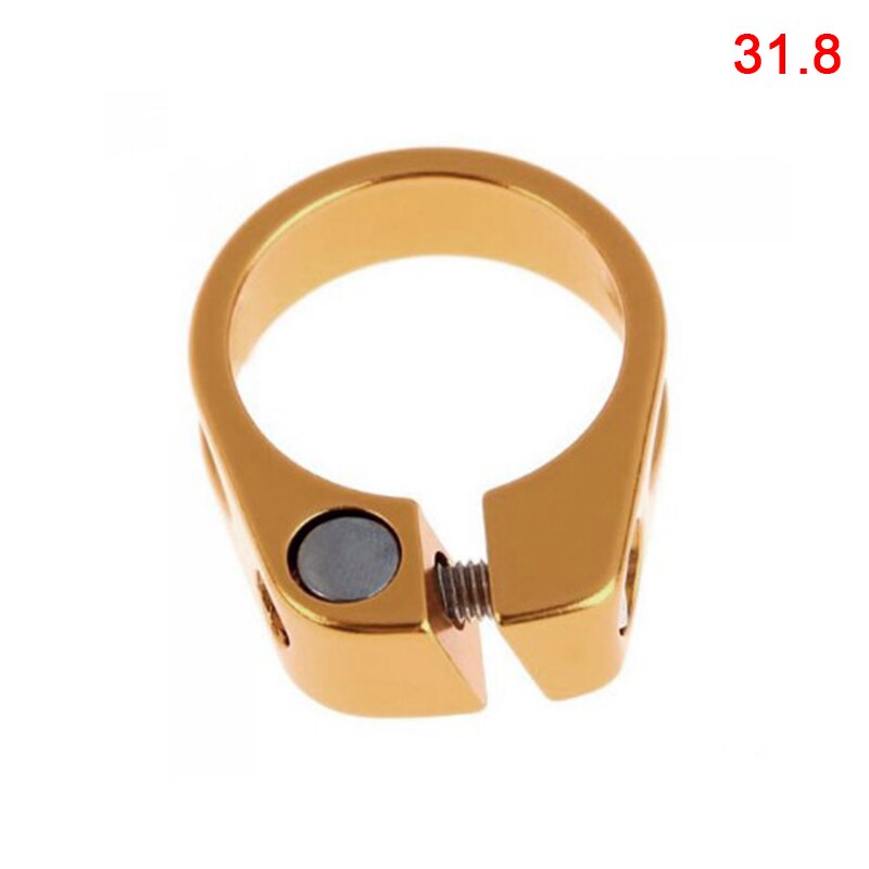 Aluminiumlegering fiets zadelpenklem 31.8/34.9mms fietsonderdelen fiets zadelpen buisklem mtb mountainbike racefiets zadelklemmen: Ywod 12- gd -31.8