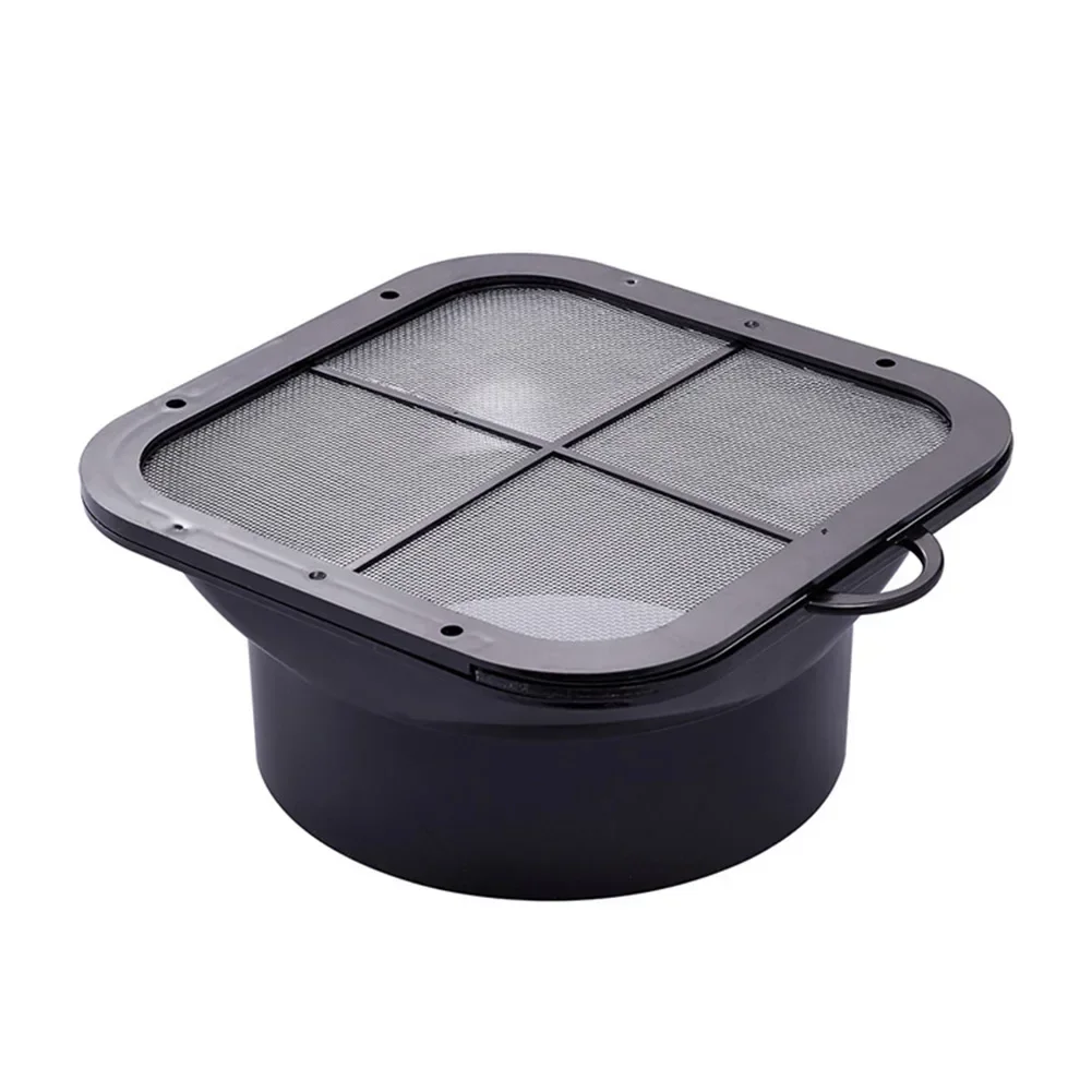 Wall Mounted ABS Air Vent Adapter For Kitchen Hood Ventilator Convenient And Leak Proof Ventilation Connection