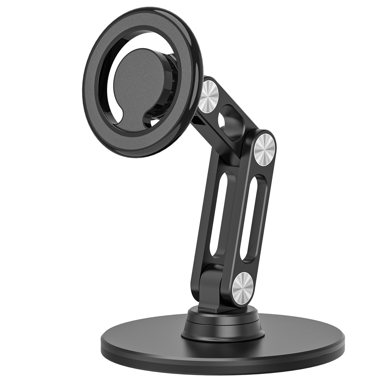 Magnetyczny uchwyt na telefon do Xiaomi Apple iPhone 12 13 14 Pro Max Samsung Telefon komórkowy Telefon komórkowy Akcesoria do obsługi telefonu komórkowego: Black