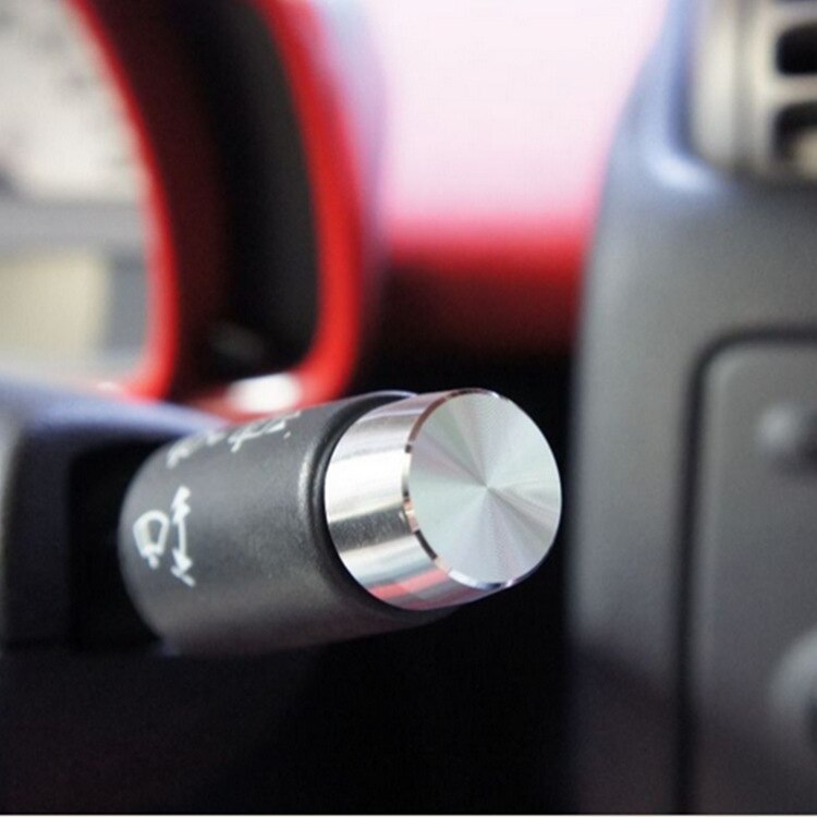 2Pcs Fit For Benz Smart Fortwo 451 2007 Steel Dial Lamp Switch Cover Accessories Car Styling: E