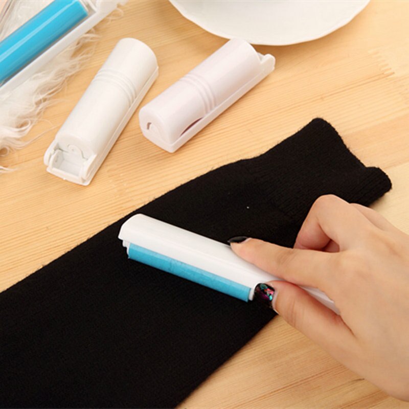 Draagbare Huisdier Ontharing Kammen Voor Katten Honden Opvouwbare Bont Lint Kleverige Borstel Dust Hair Roller Kat Grooming Supplies Mini size