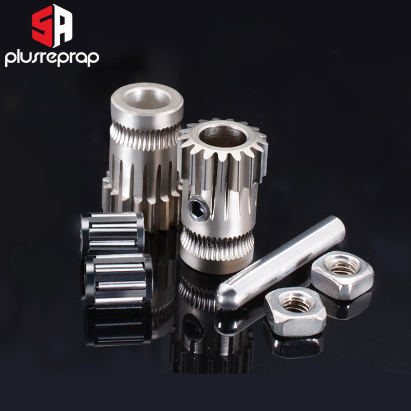 Dual Drive Getriebe Extruder Kit Geklonte Btech verwenden für Prusa i3 3D Drucker Getriebe Mini Bowden Extrusion Ender 3 CR10/10S PRO