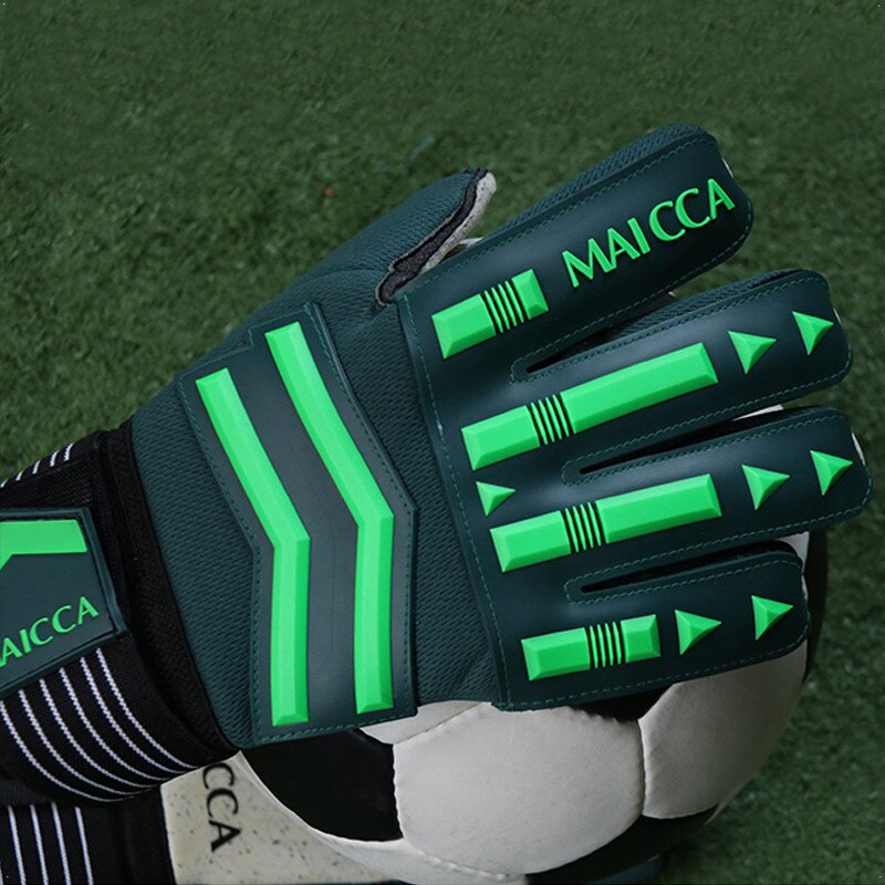 guantes profesionales de portero, protección de los dedos, guantes de portero de fútbol de látex gruesos, guantes de portero de portería