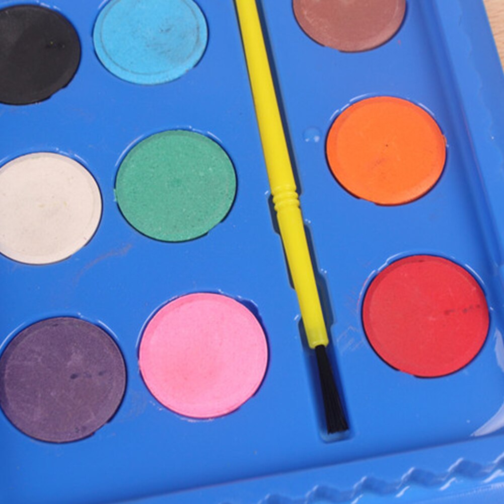 24pcs Watercolor Pen Art Supplies School Crayon Pigment Drawing Artist Kids Student Combination Painting Set